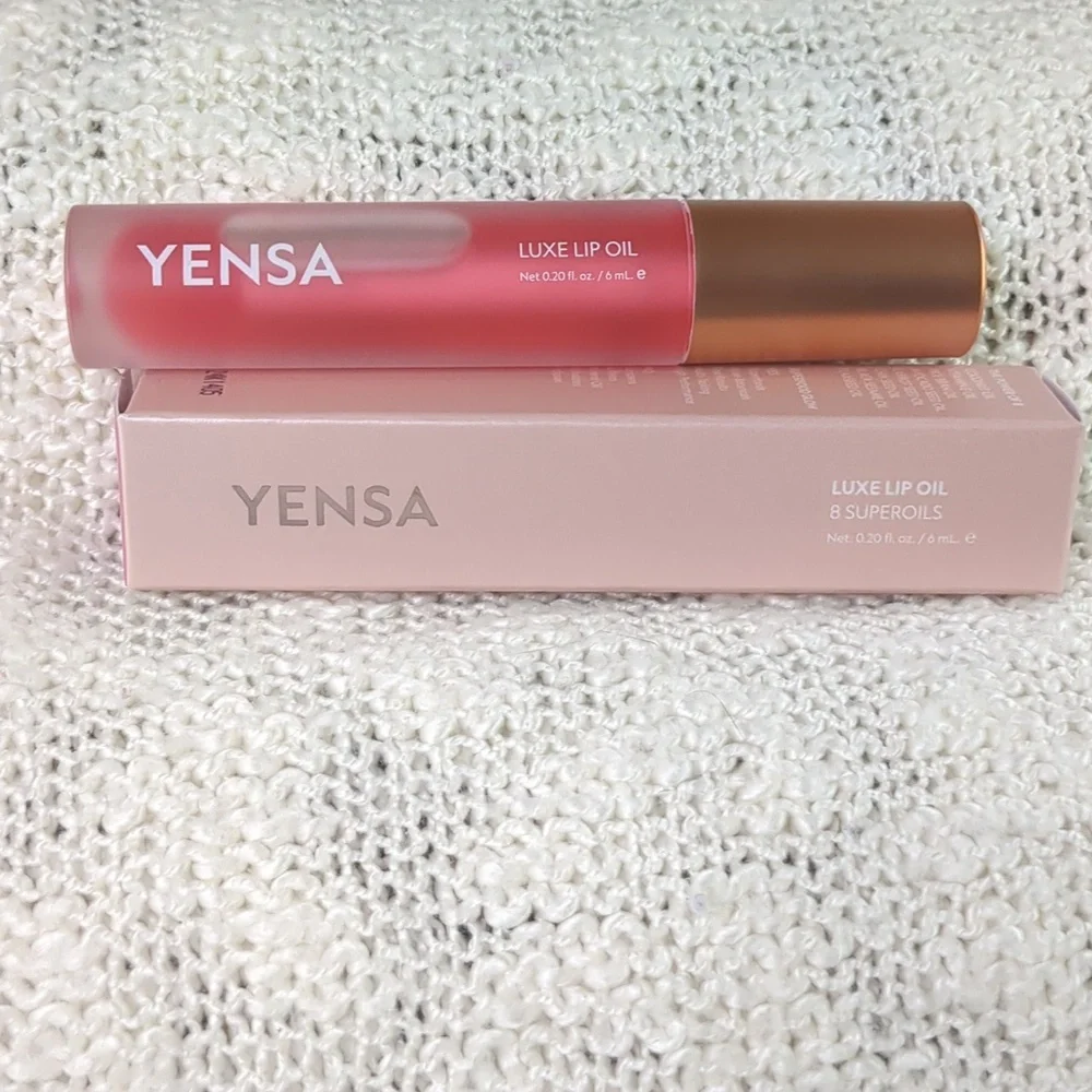 Yensa Luxe Lip Oil in Pink Shine, 6ml/0.20fl oz